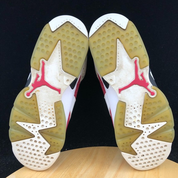 Nike Air Jordan 6 Retro BG Carmine Size 7Y - Picture 9 of 9